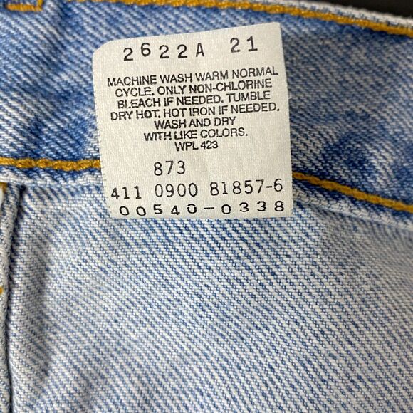 Vintage Brown Tab Levi's 540 Relaxed Straight Jeans Men 40x28 Denim - Picture 6 of 7